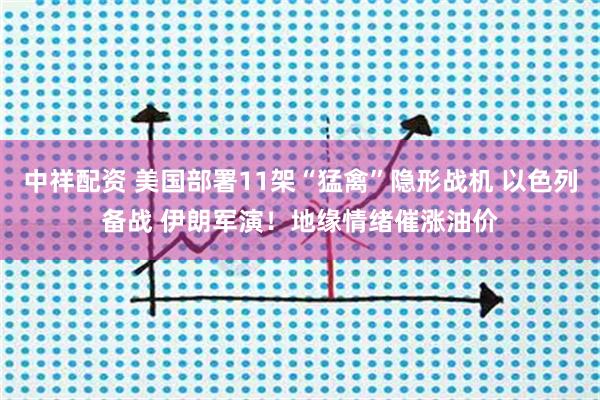 中祥配资 美国部署11架“猛禽”隐形战机 以色列备战 伊朗军演！地缘情绪催涨油价