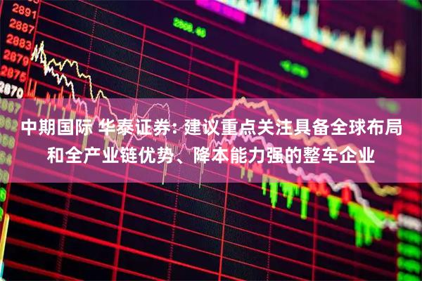 中期国际 华泰证券: 建议重点关注具备全球布局和全产业链优势、降本能力强的整车企业