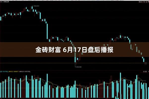 金砖财富 6月17日盘后播报