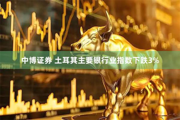 中博证券 土耳其主要银行业指数下跌3%