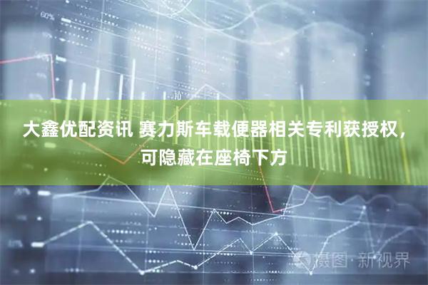 大鑫优配资讯 赛力斯车载便器相关专利获授权，可隐藏在座椅下方